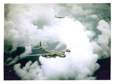 B-29 in flight